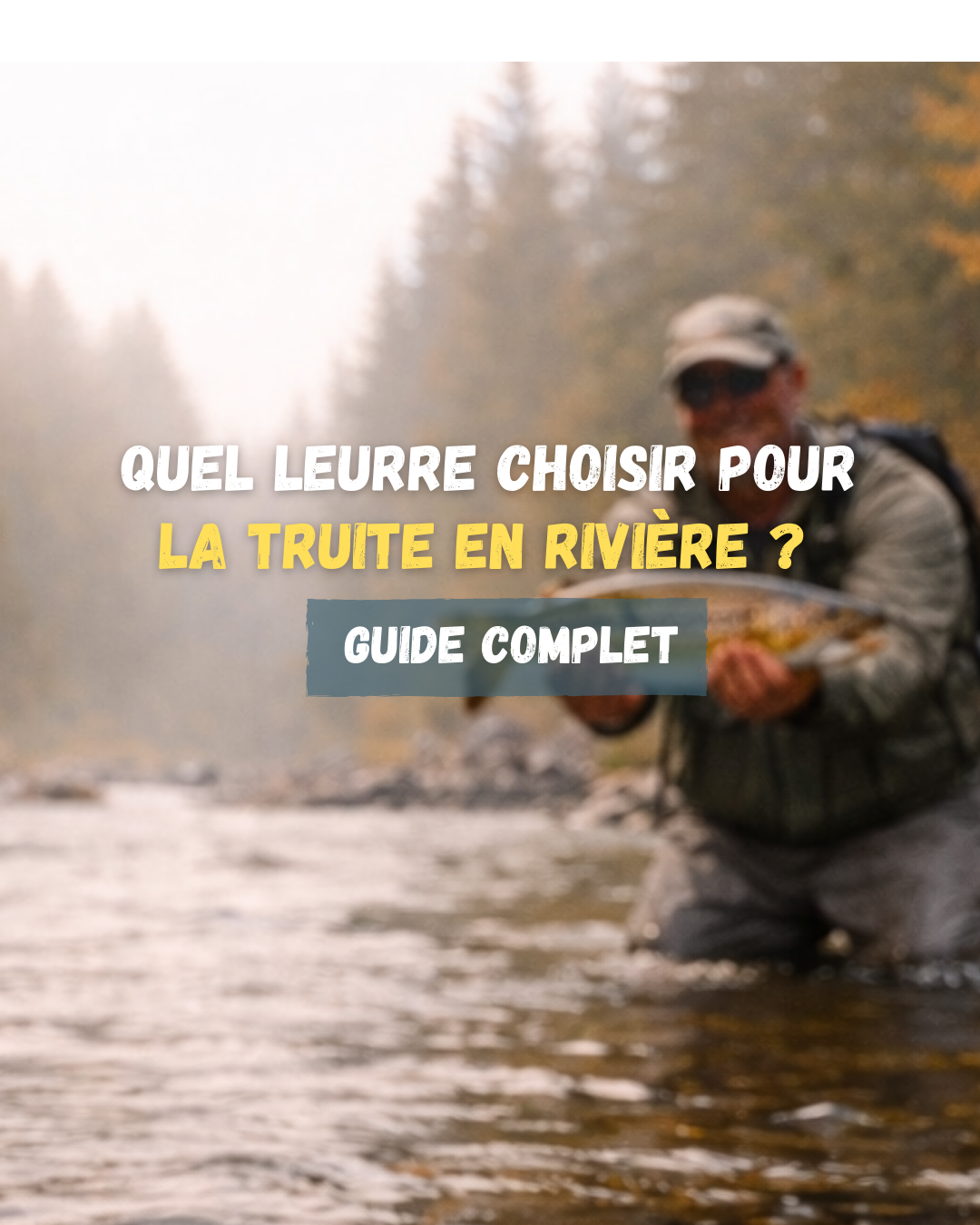 Quel leurre choisir pour la truite en rivière ?
